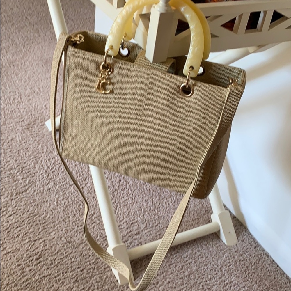 LC Lauren Conrad Elegant Beige Bag